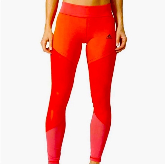 adidas Pants - adidas Performance Womens Wow Drop Climalite Leggings